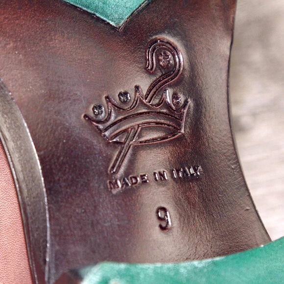 * NIB * $450 Pastori DI BIANCO Remus US 9 M Italian Monkstrap o * add $15 Trees main image 10